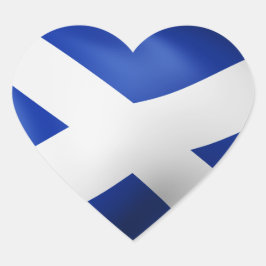 Adesivo Coração Escócia