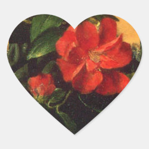 Adesivo Coração Escolhendo Camilias
