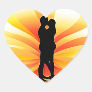 Adesivo Coração Este Beijo...
