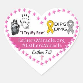 Adesivo Coração Esther's Miracle Stickers - corações