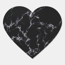 Estilo de mármore elegante4 - Preto e Branco