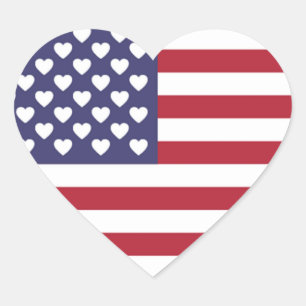 ADESIVO CORAÇÃO EU AMO OS ESTADOS UNIDOS DA AMÉRICA, O FLA AMERIC