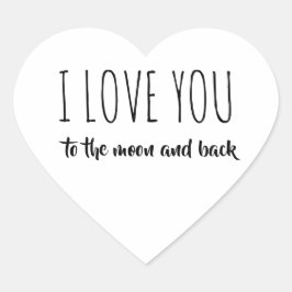 ADESIVO CORAÇÃO EU TE AMO