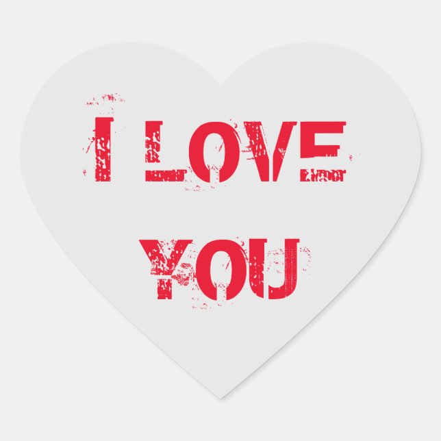 ADESIVO CORAÇÃO EU TE AMO (Frente)