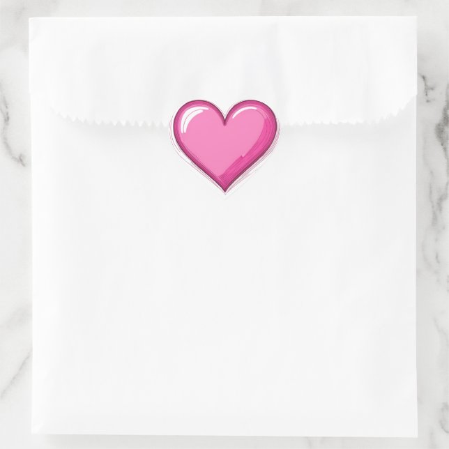 Adesivo Coração Eu vou realmente te amar agora :) (Bolsa)