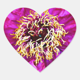 Adesivo Coração Explosão rosa