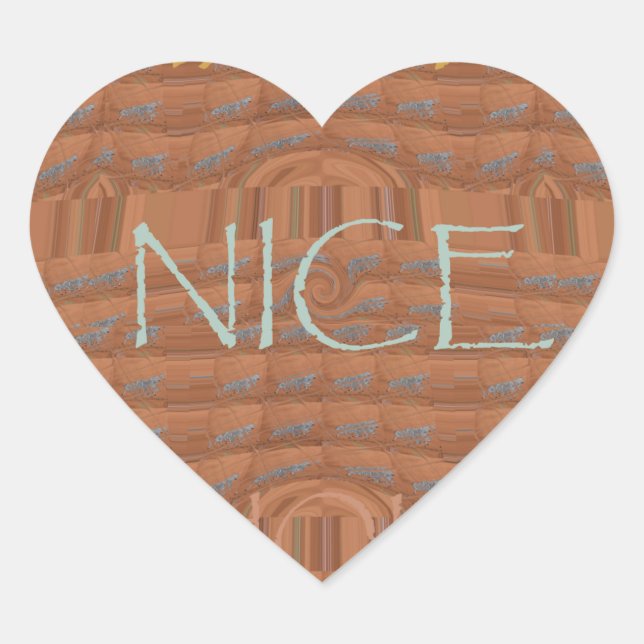 Adesivo Coração Feliz Natal Zebra Art Impressão (Frente)