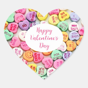 Adesivo Coração Felizes dias de os namorados