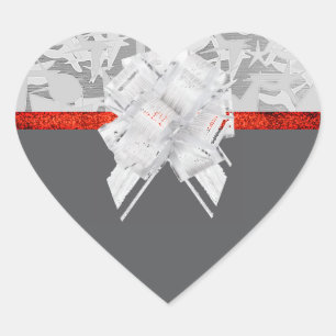 Adesivo Coração Feriado