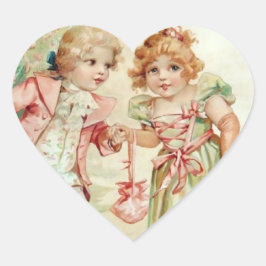 Adesivo Coração Festa de Natal - Francis Brundage