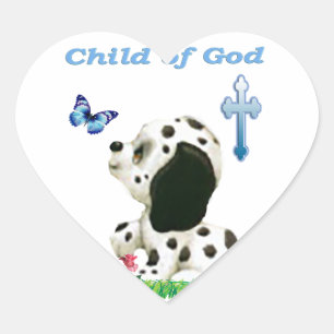 Adesivo Coração Filho de Deus