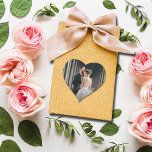 Adesivo Coração Foto De Casamento Obrigado<br><div class="desc">Sua foto e as palavras Obrigado! Em letras brancas chic,  esses pequenos adesivos em forma de coração são divertidos de usar como selos de envelope,  em favoritos para festas e muito mais. CORRESPONDENTE a itens na nossa coleção.</div>