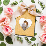 Adesivo Coração Foto De Casamento Obrigado<br><div class="desc">Sua foto e Obrigado! em letras brancas chic,  esses pequenos adesivos em forma de coração são divertidos de usar como selos de envelope,  em favoritos para festas e muito mais.</div>