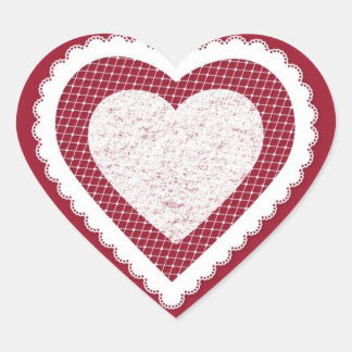 Adesivo Coração Franco, Namorados Martzkin Sticker Folha