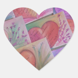 Adesivo Coração fruta do espírito