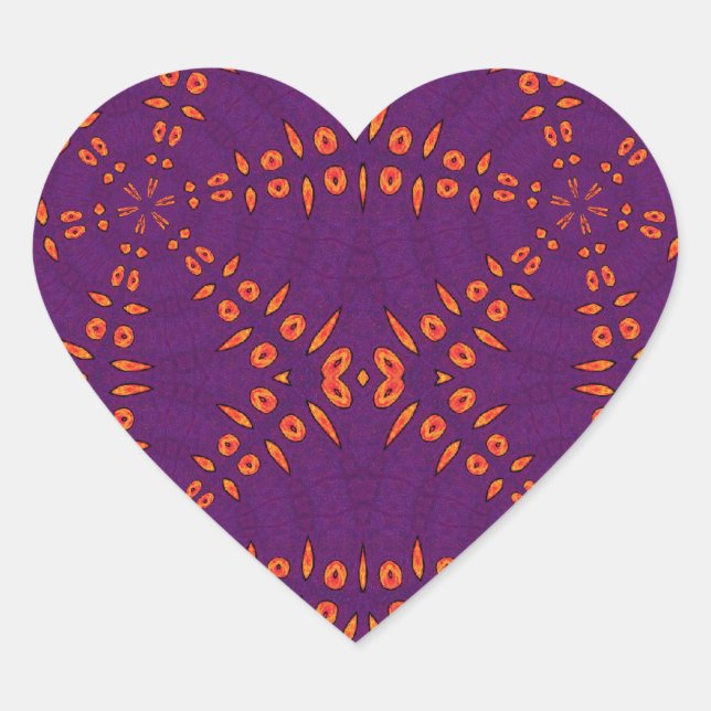 Adesivo Coração Fyre Trybe Heart Sticker (Frente)