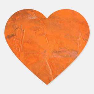Adesivo Coração Glazing Terracotta