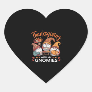 Adesivo Coração Gnome Fall Leopard Turquia Essencial T
