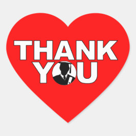 Adesivo Coração Graduação Obrigado Heart Sticker Gown 1