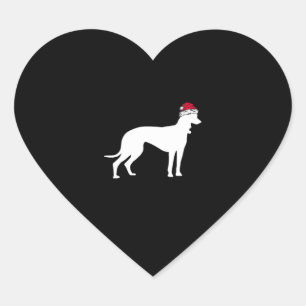 Adesivo Coração Greyhound Christmas Essential T-Shirt