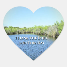 Adesivo Coração Heart of Daily Gratitude