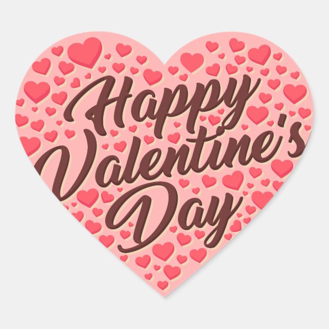 Adesivo Coração Heart of hearts (Frente)