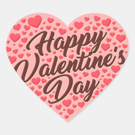 Adesivo Coração Heart of hearts