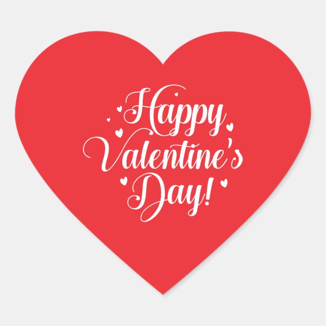 Adesivo Coração Heart Stickers (Frente)