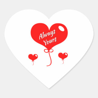 Adesivo Coração Heart Stickers | Personalized Craft Decals