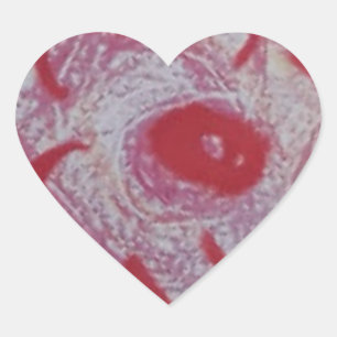 Adesivo Coração Heart Stickers Rosa