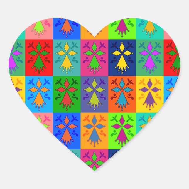 Adesivo Coração Hermine Pop (Frente)