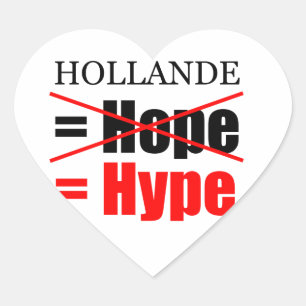 Adesivo Coração Hollande Not Hope = Hype!!!!!!!!!!!!!!!!!!