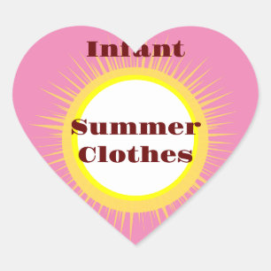 Adesivo Coração Ideias de armazenamento da organização