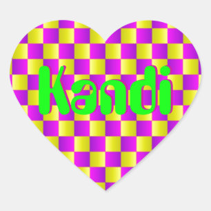 Adesivo Coração Ilusões Ópticas