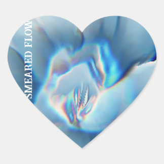 ADESIVO CORAÇÃO IMAGEM DE FLOR COLORIDO PERSONALIZÁVEL