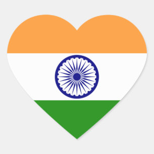 Adesivo Coração índia