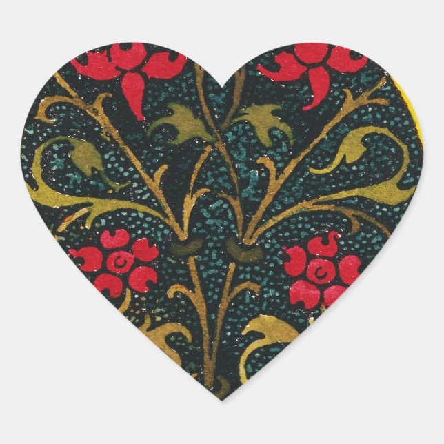 ADESIVO CORAÇÃO INICIAL O, 1520. (Frente)