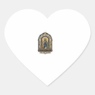 Adesivo Coração Jesus Art Deco Evangelho Jesus Art Deco Fé Cristã