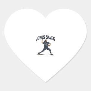 Adesivo Coração Jesus salva camiseta vintage de gravura de arremes