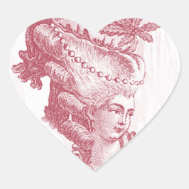 Adesivo Coração Joyeux Noel (rouge)