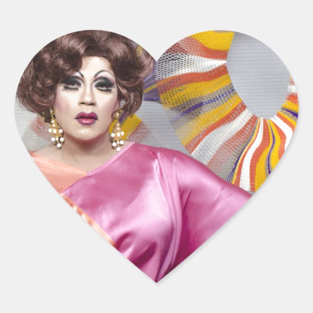 Adesivo Coração Juanita MAIS! (Frente)