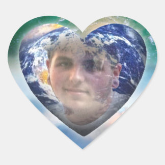 Adesivo Coração Kyle no coração