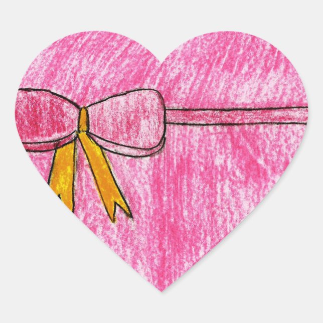 Adesivo Coração Kylie (Frente)