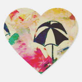 Adesivo Coração La Playa Heart Sticker