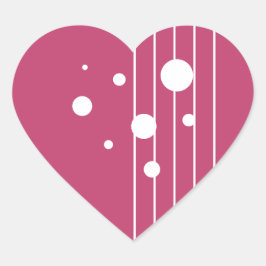 Adesivo Coração Lace of Love