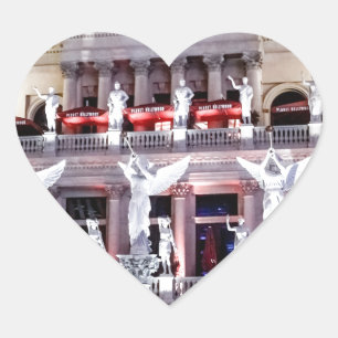 Adesivo Coração Las Vegas Caesars Palace Forum Architecture Nevada