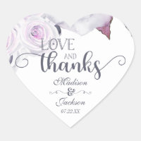 Lavanda e Cinza Amor e Obrigados Favoritos