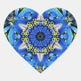 Adesivo Coração Liberdade e Amor