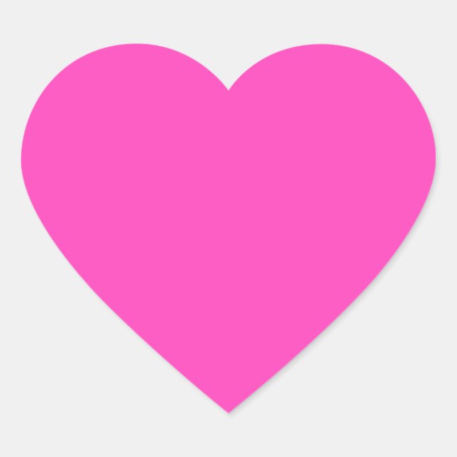 Adesivo Coração Lindo Rosa (Frente)