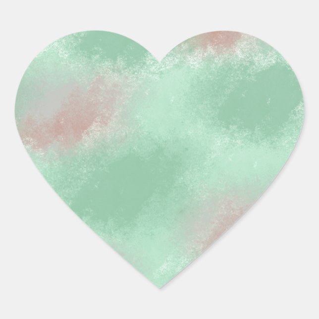 Adesivo Coração Lírios (Frente)